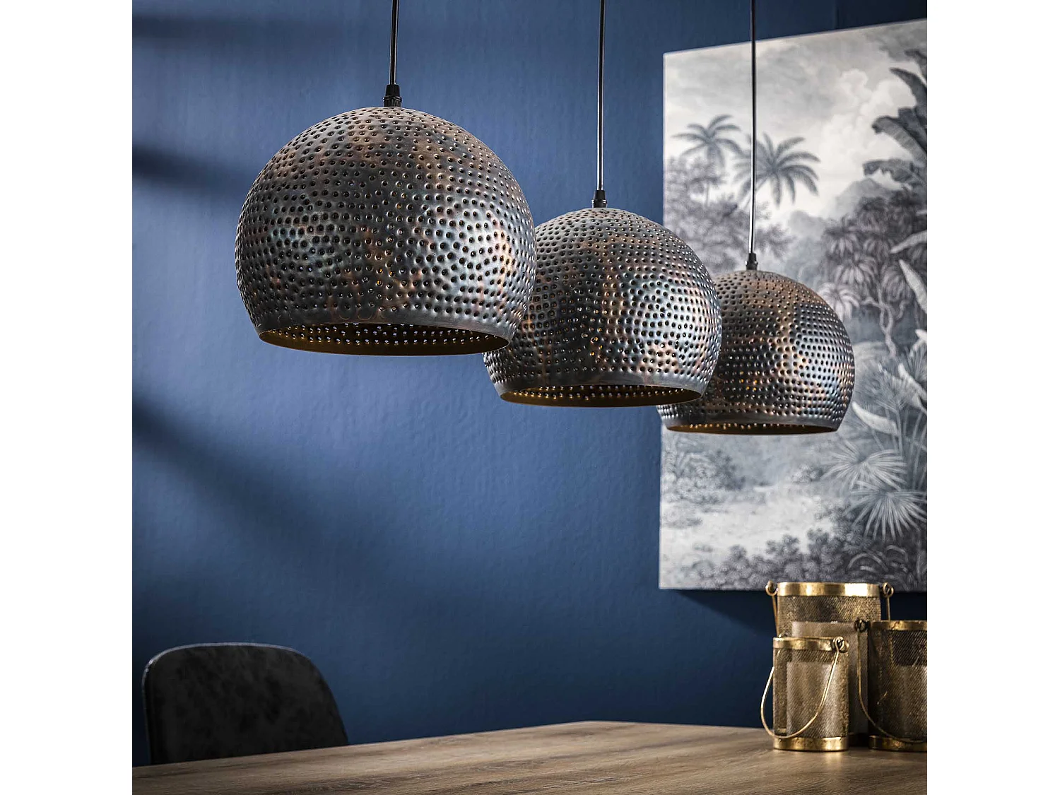 Suspension - 3xØ25 Demi-Lunes Métal Suspensions - Transpart