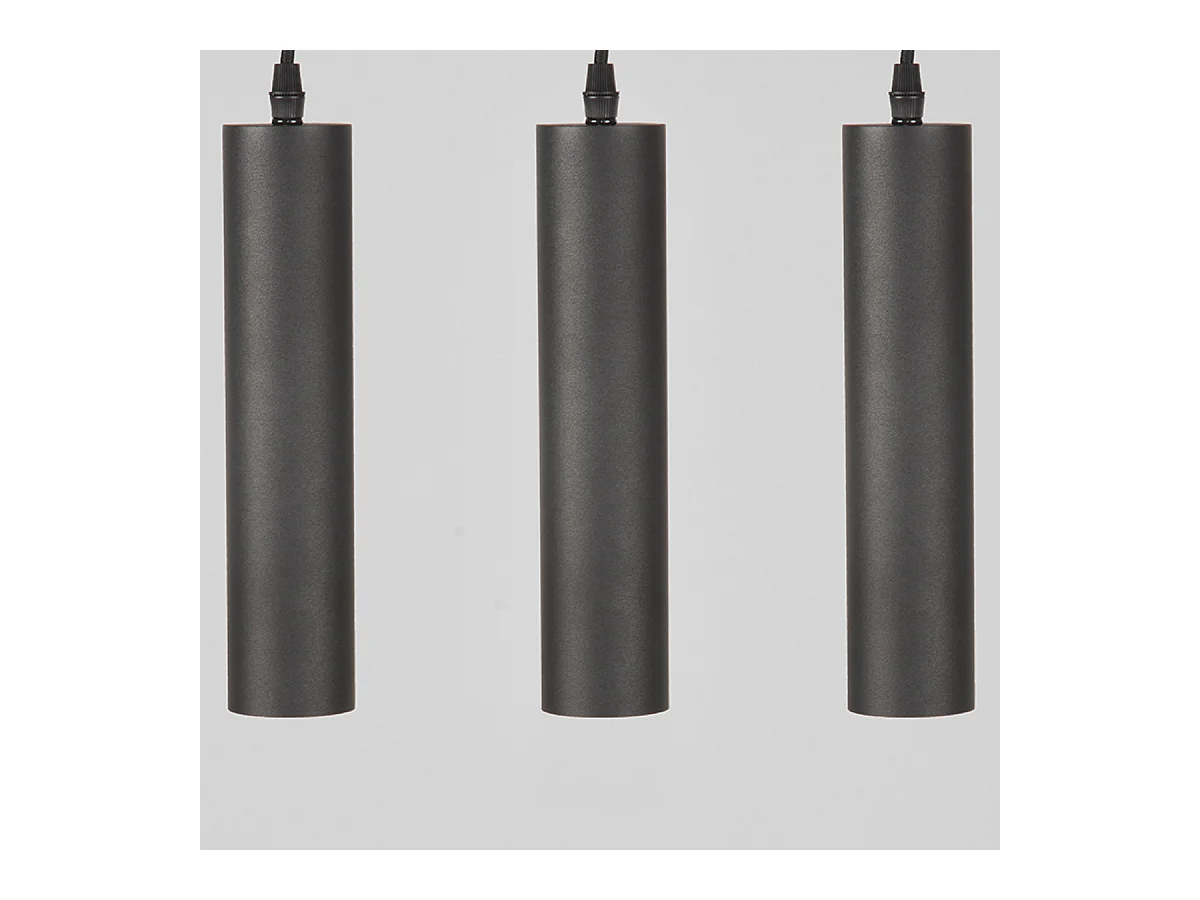 Lámpara colgante Ferroli - Negro - Metal - 5 luces