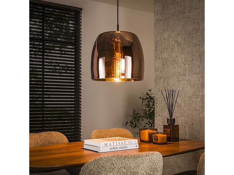 Lámpara colgante Drift Glass de 1L - Vidrio color cobre