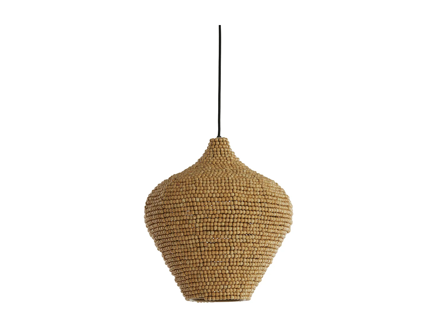 Suspension KALENGA - Ø36x41cm - Marron