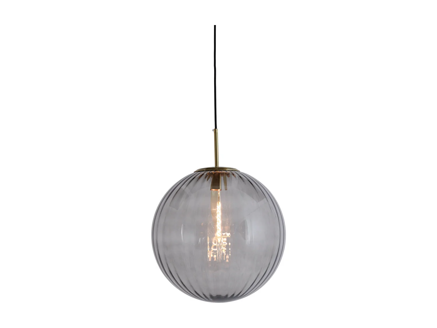 Lampe suspendue MAGDALA / Ø40x40cm - Gris