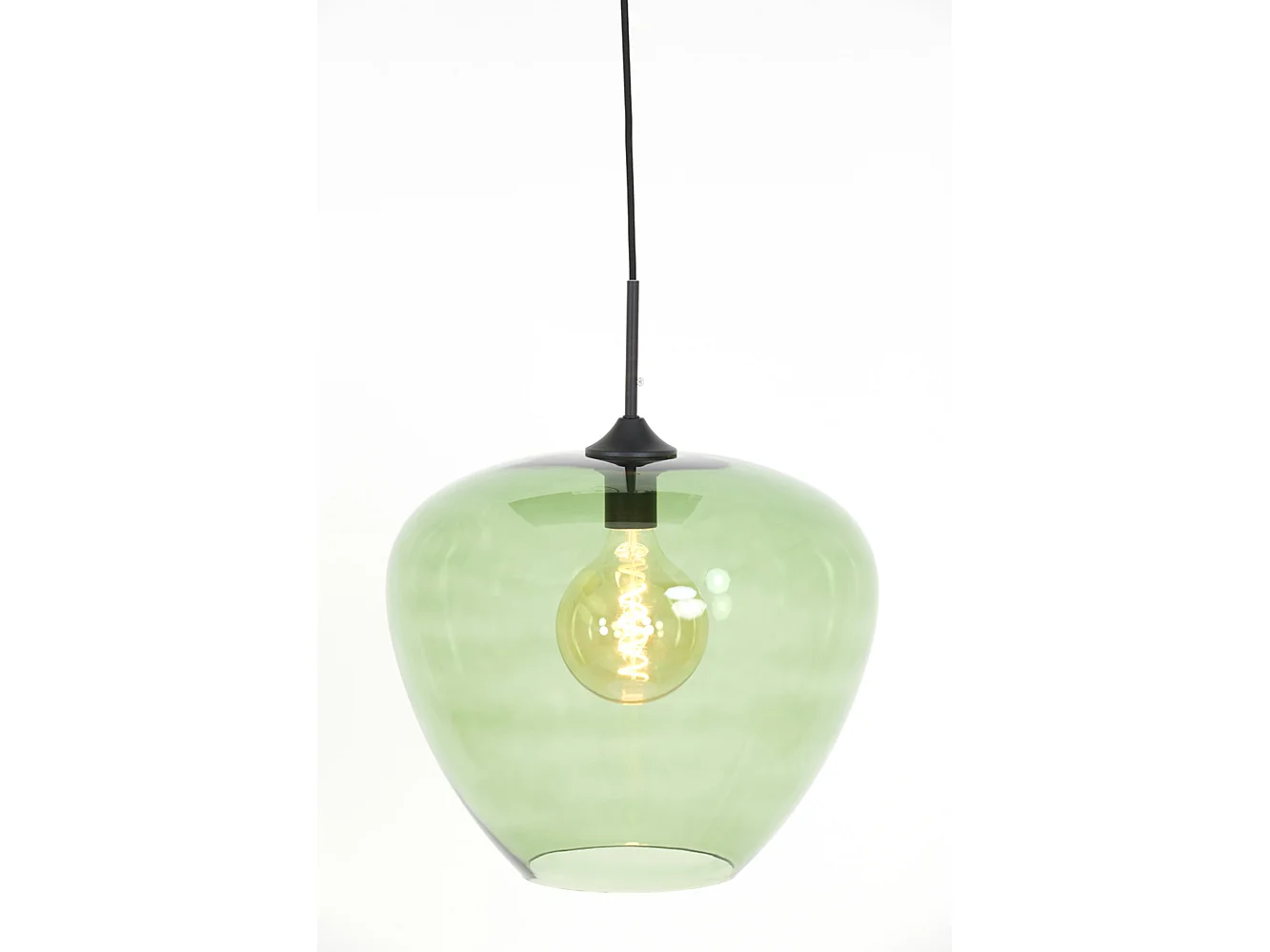 Lámpara colgante MAYSON - Ø40x34cm - Verde