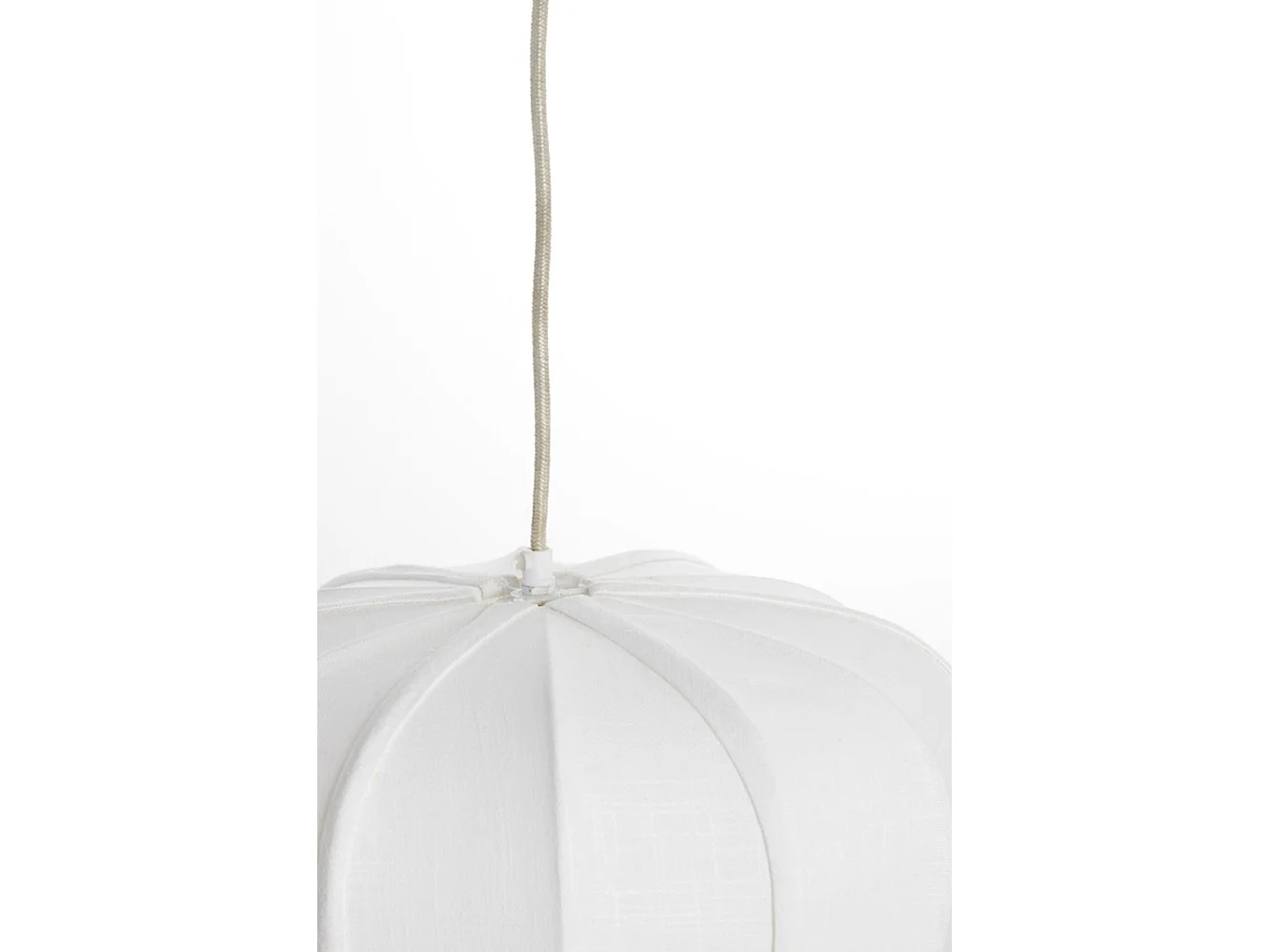 Suspension ZUBEDO - Ø40x30cm - Blanc