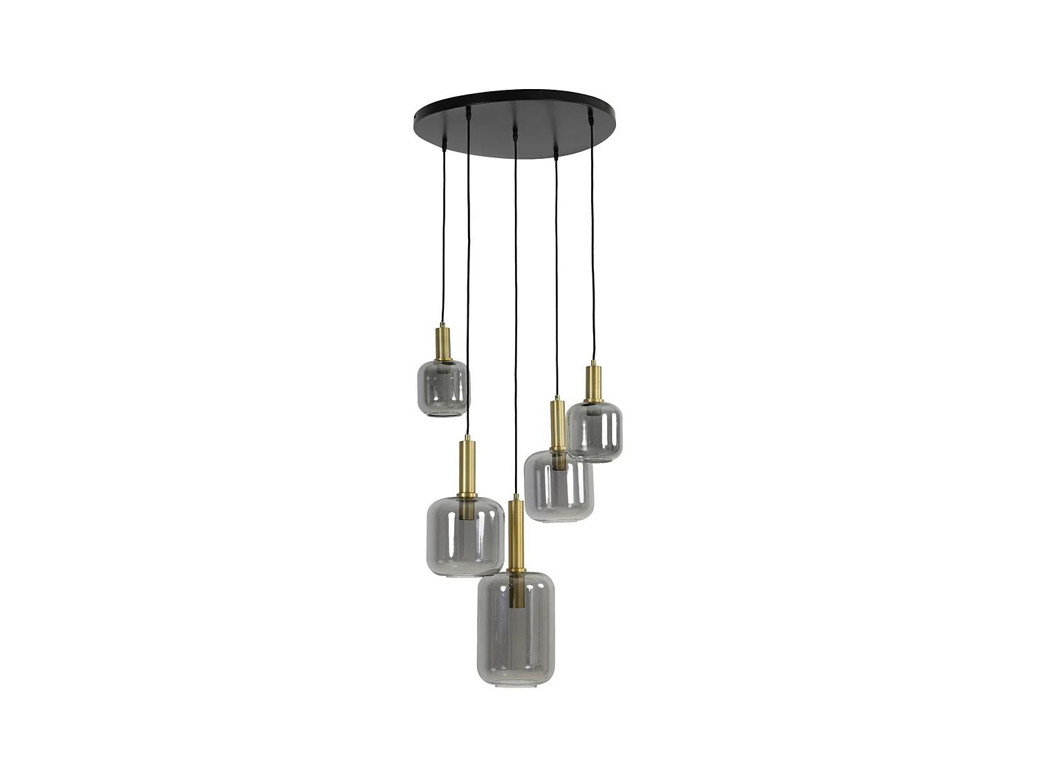 Lampe suspendue Lekar - 66x66x80 - Bronze