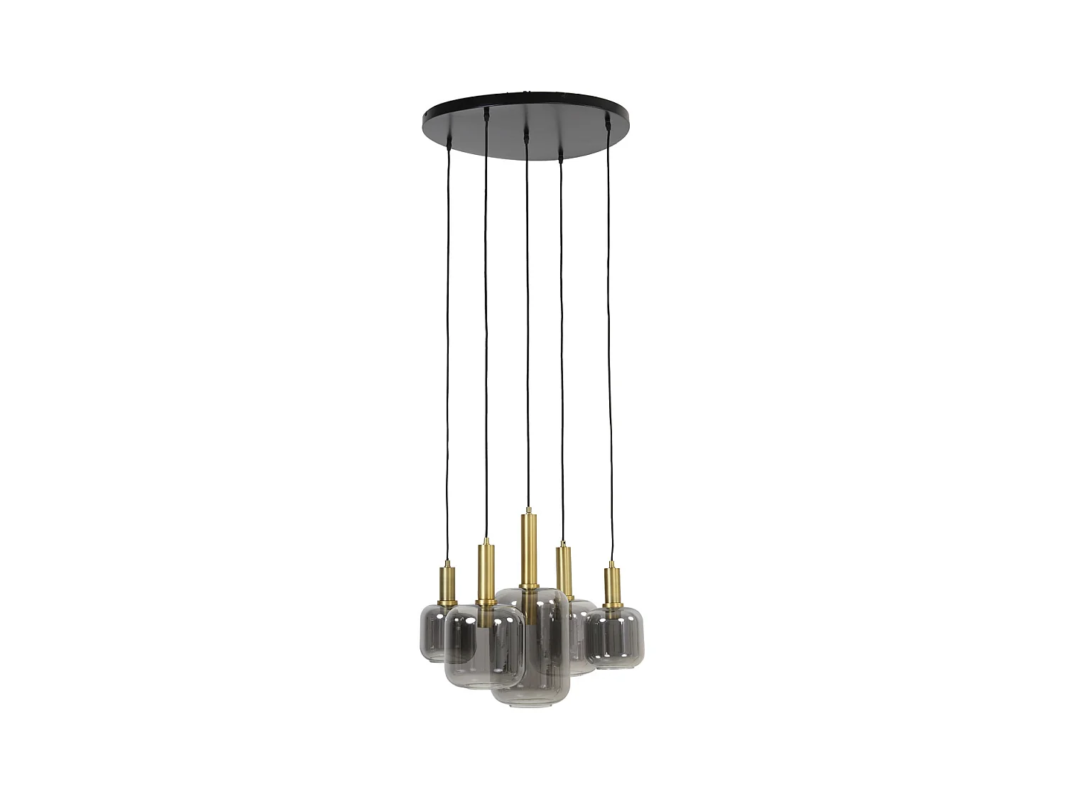 Lampe suspendue Lekar - 66x66x80 - Bronze