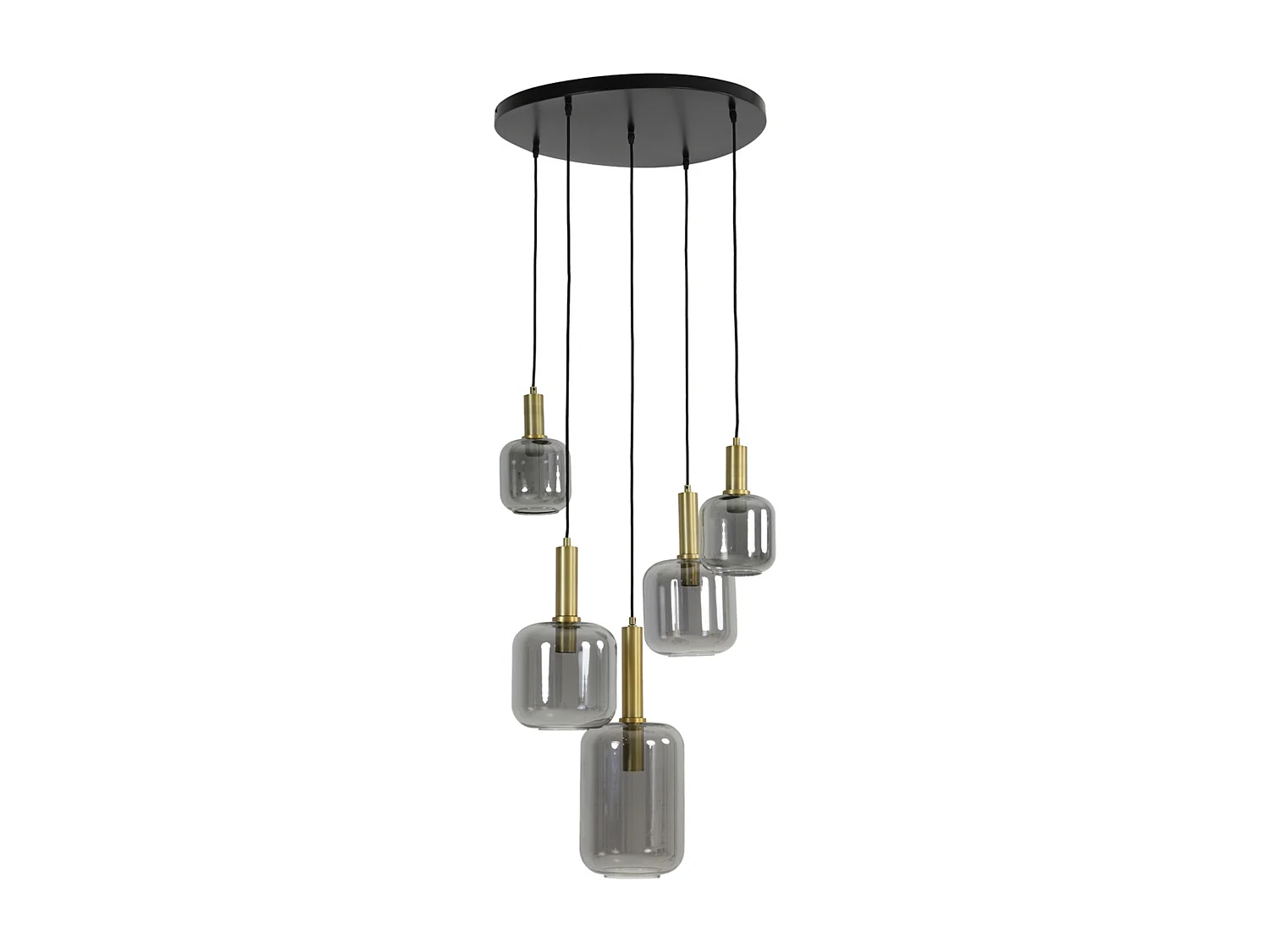Lampe suspendue Lekar - 66x66x80 - Bronze