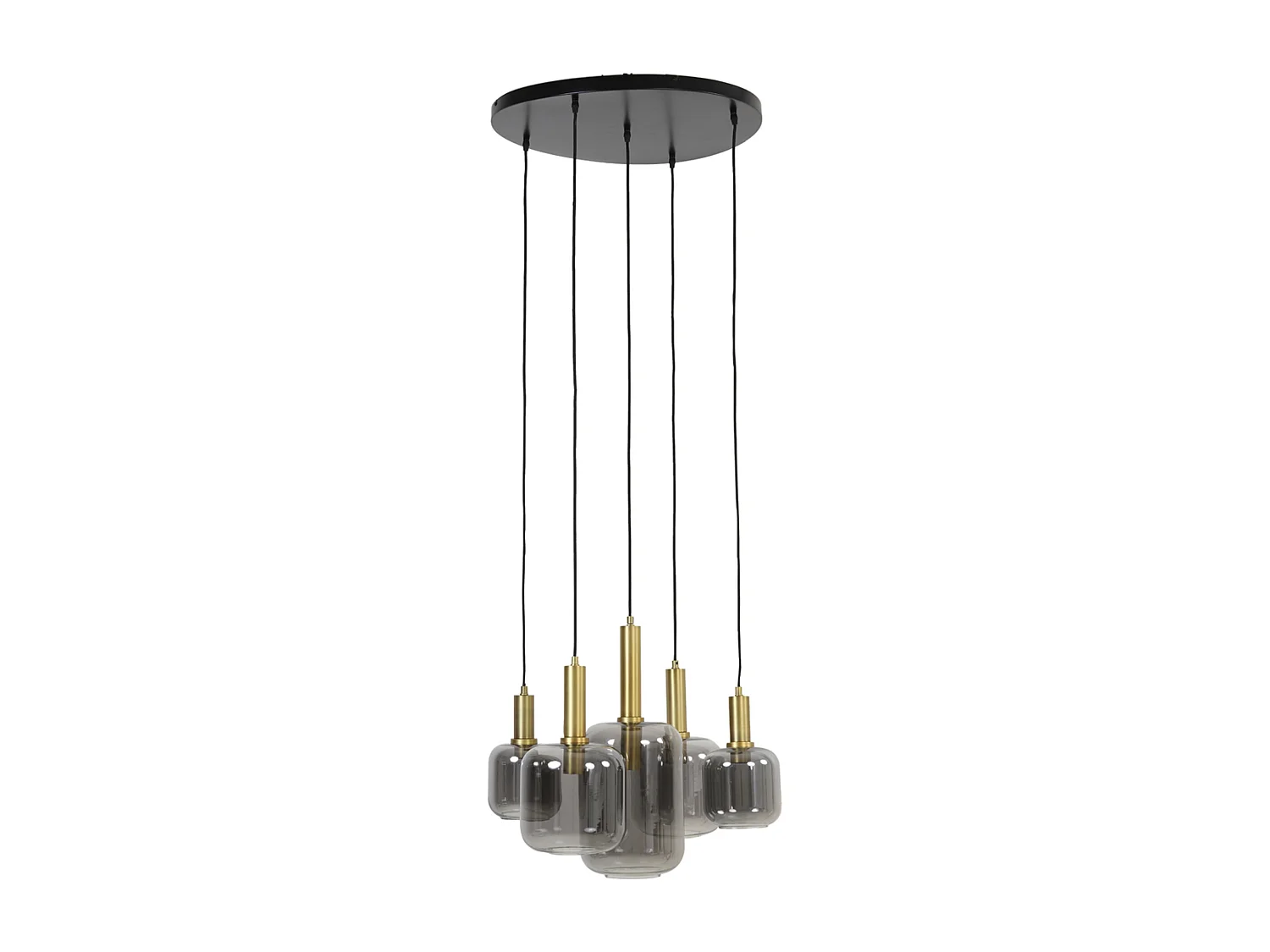 Lampe suspendue Lekar - 66x66x80 - Bronze