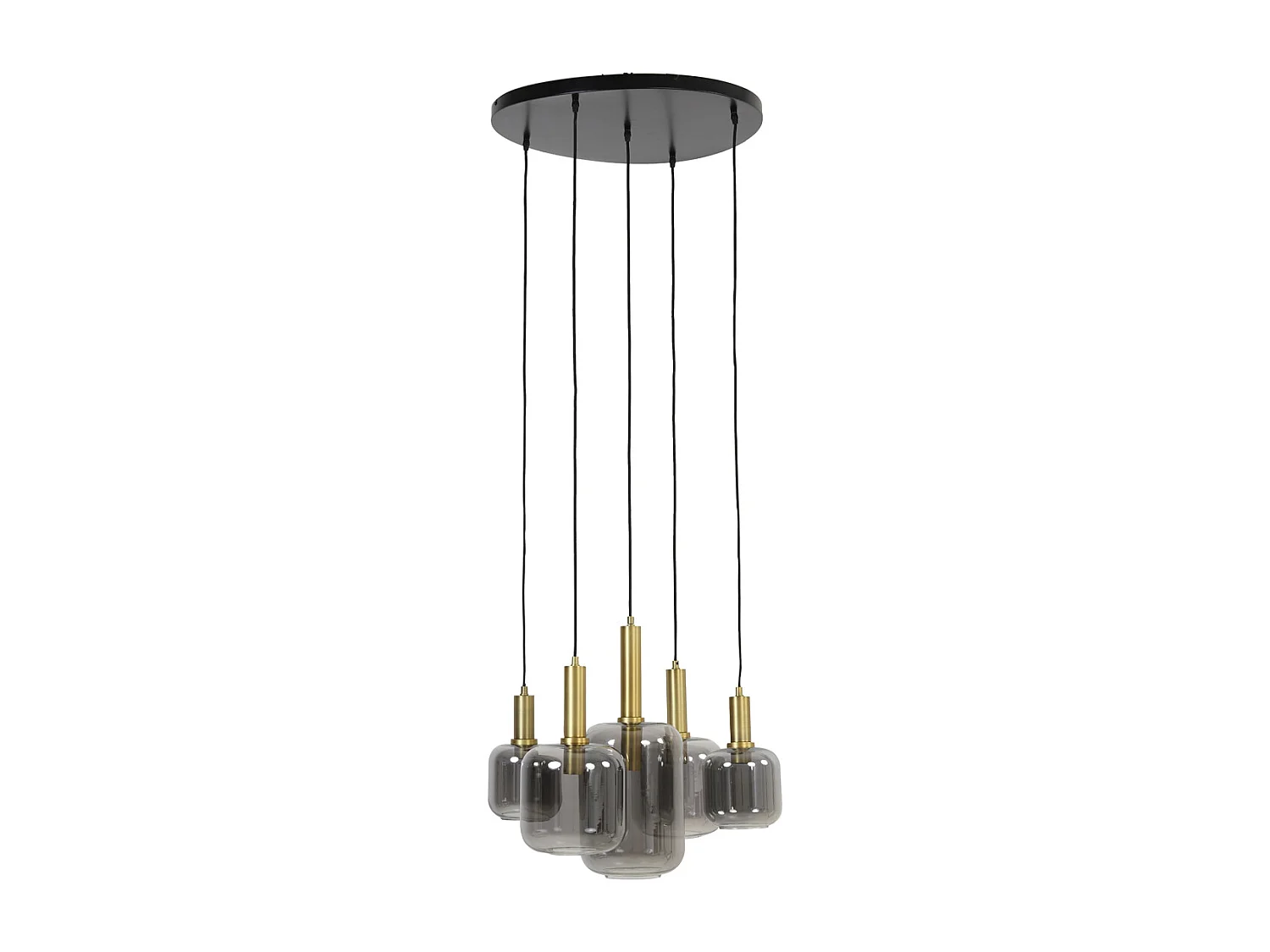 Lampe suspendue Lekar - 66x66x80 - Bronze