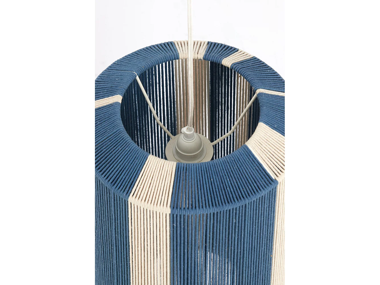 Suspension KOZANA - Ø30x46cm - Bleu
