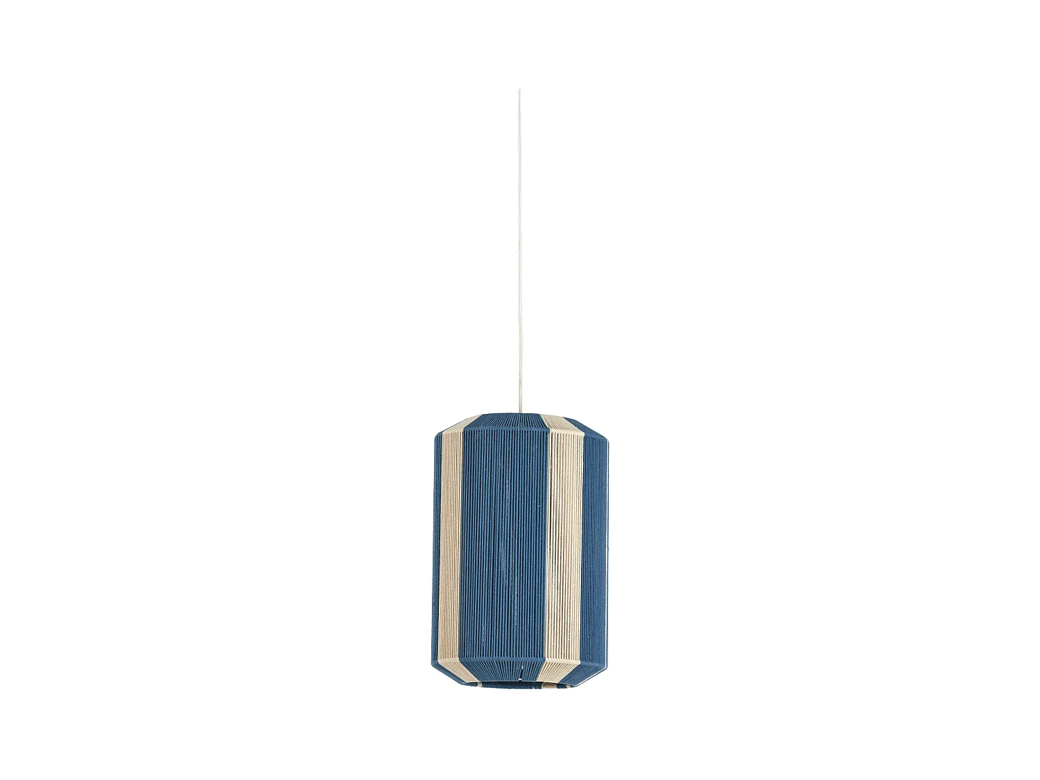 Suspension KOZANA - Ø30x46cm - Bleu