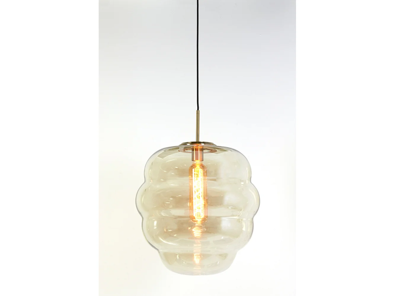 Suspension MISTY - Ø45x48cm - Orange