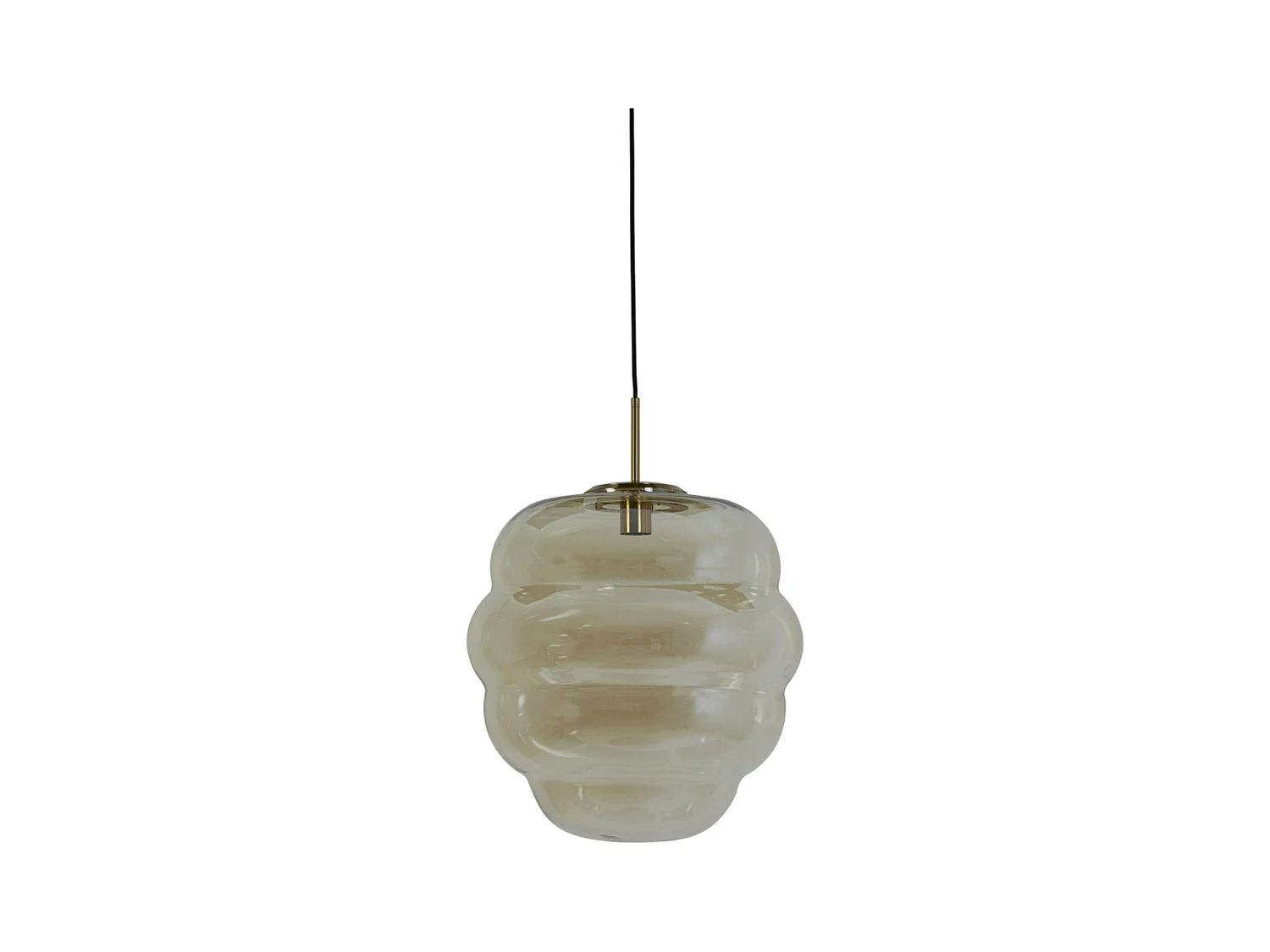 Suspension MISTY - Ø45x48cm - Orange