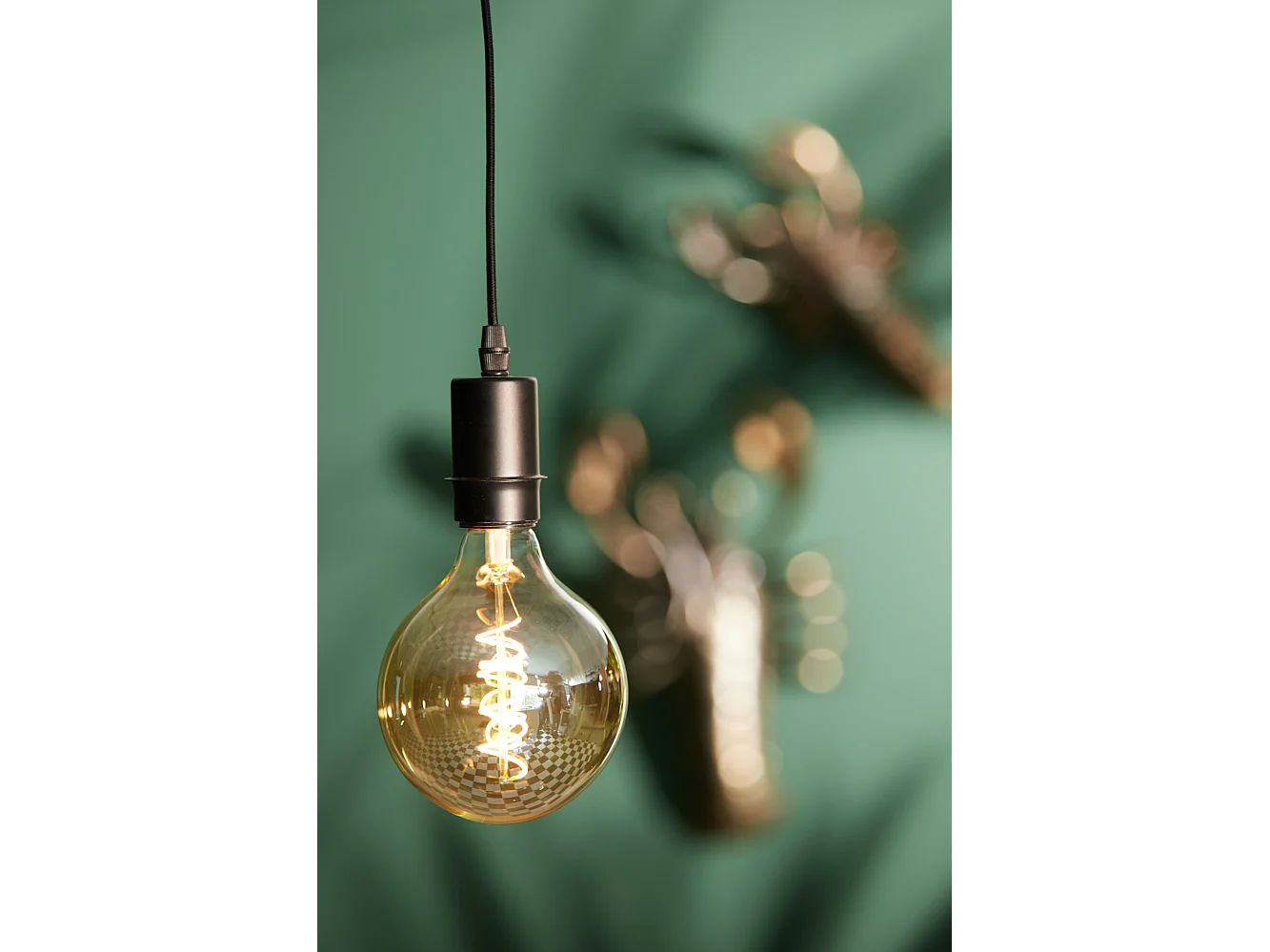 Pendule CUPA - Ø5x7,5cm - Noir