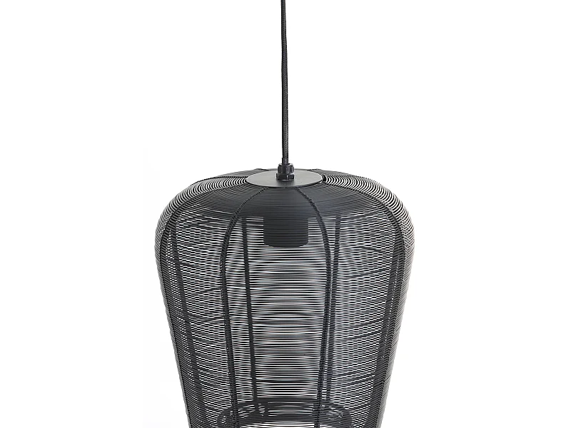 Suspension ADETA - Ø23x25cm - Noir