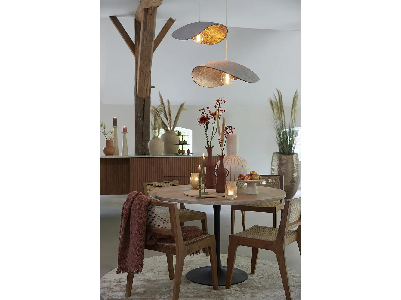 Suspension LONIA - 53x43x18cm - Bronze