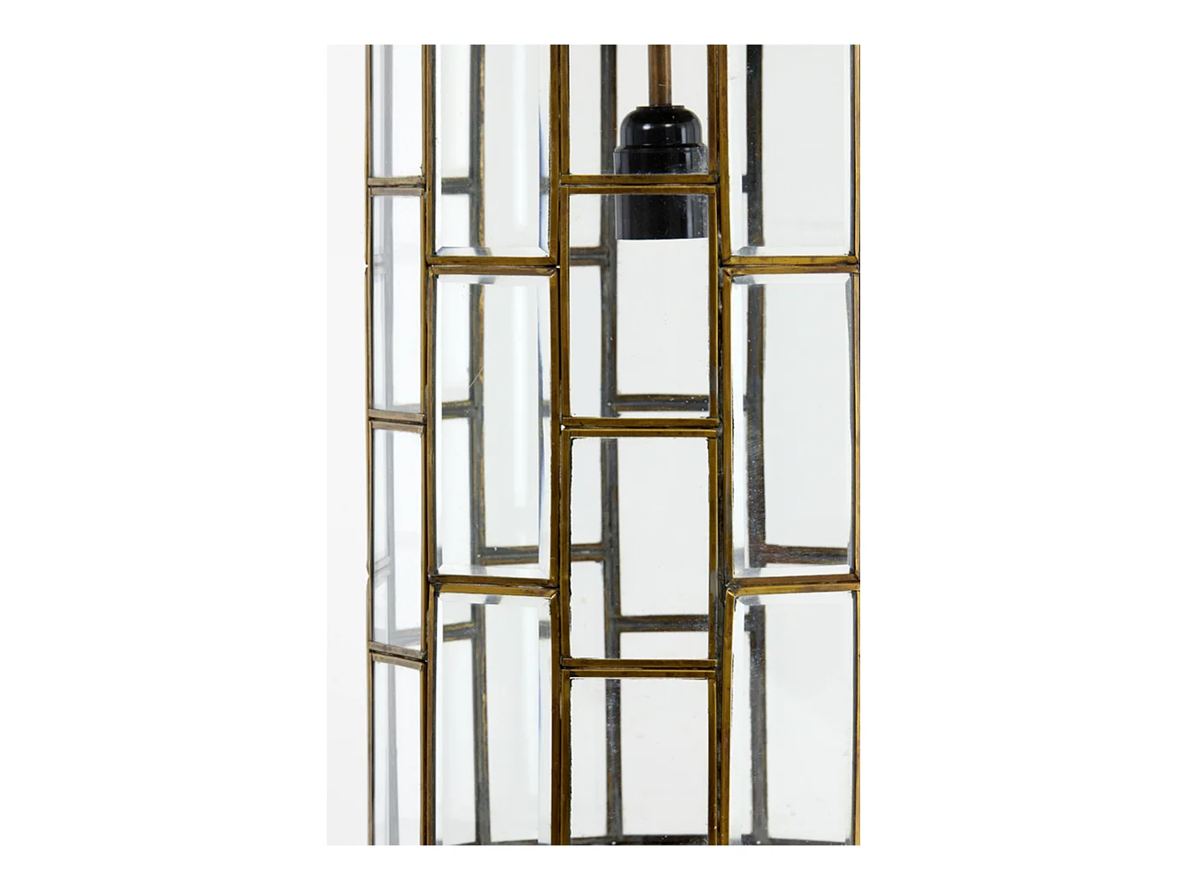 Lampe à suspension SØSTRENE - Ø24x45cm - Bronze