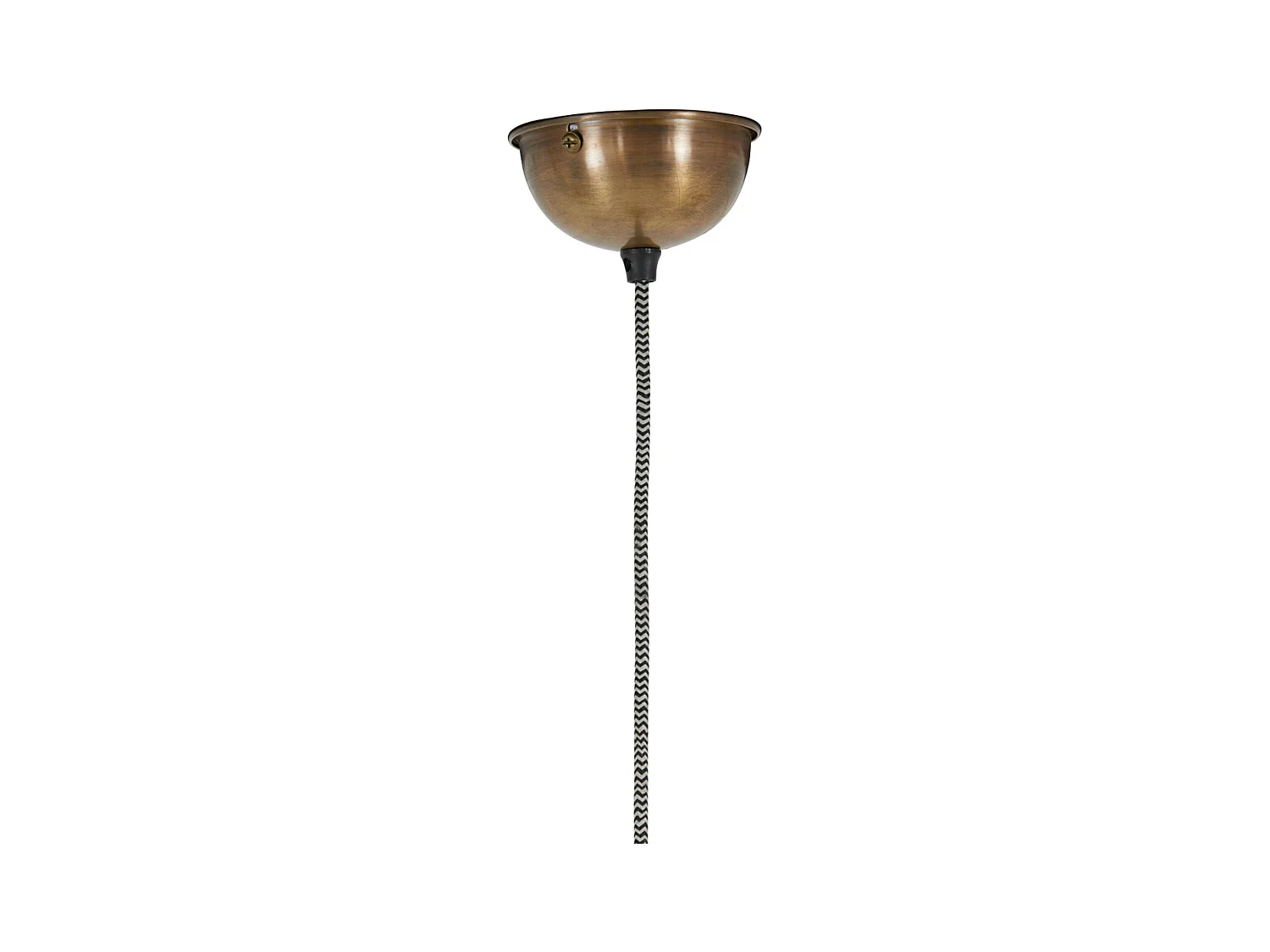 Lampe à suspension SØSTRENE - Ø24x45cm - Bronze