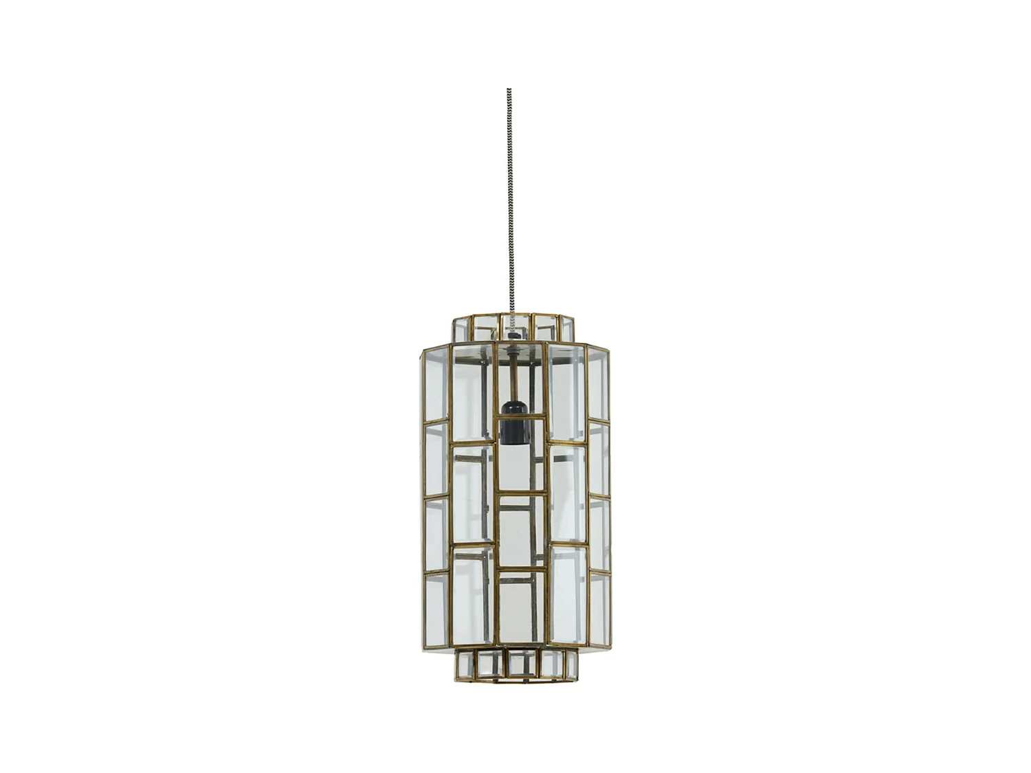 Lampe à suspension SØSTRENE - Ø24x45cm - Bronze