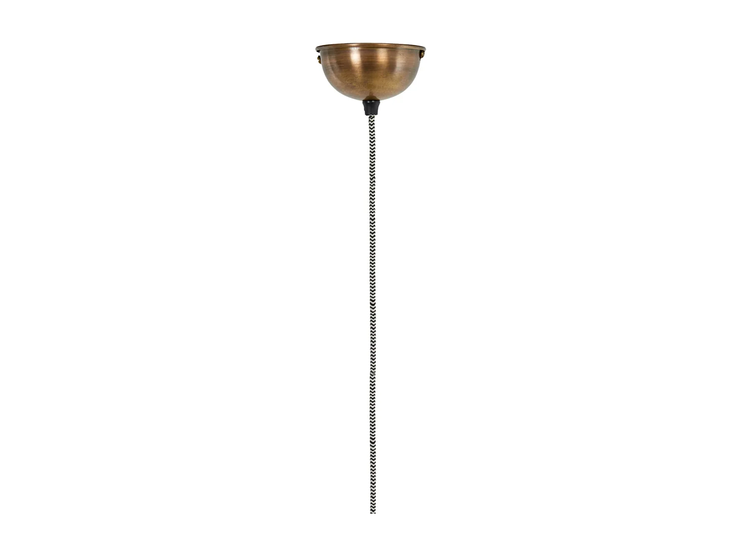 Lampe à suspension SØSTRENE - Ø24x45cm - Bronze