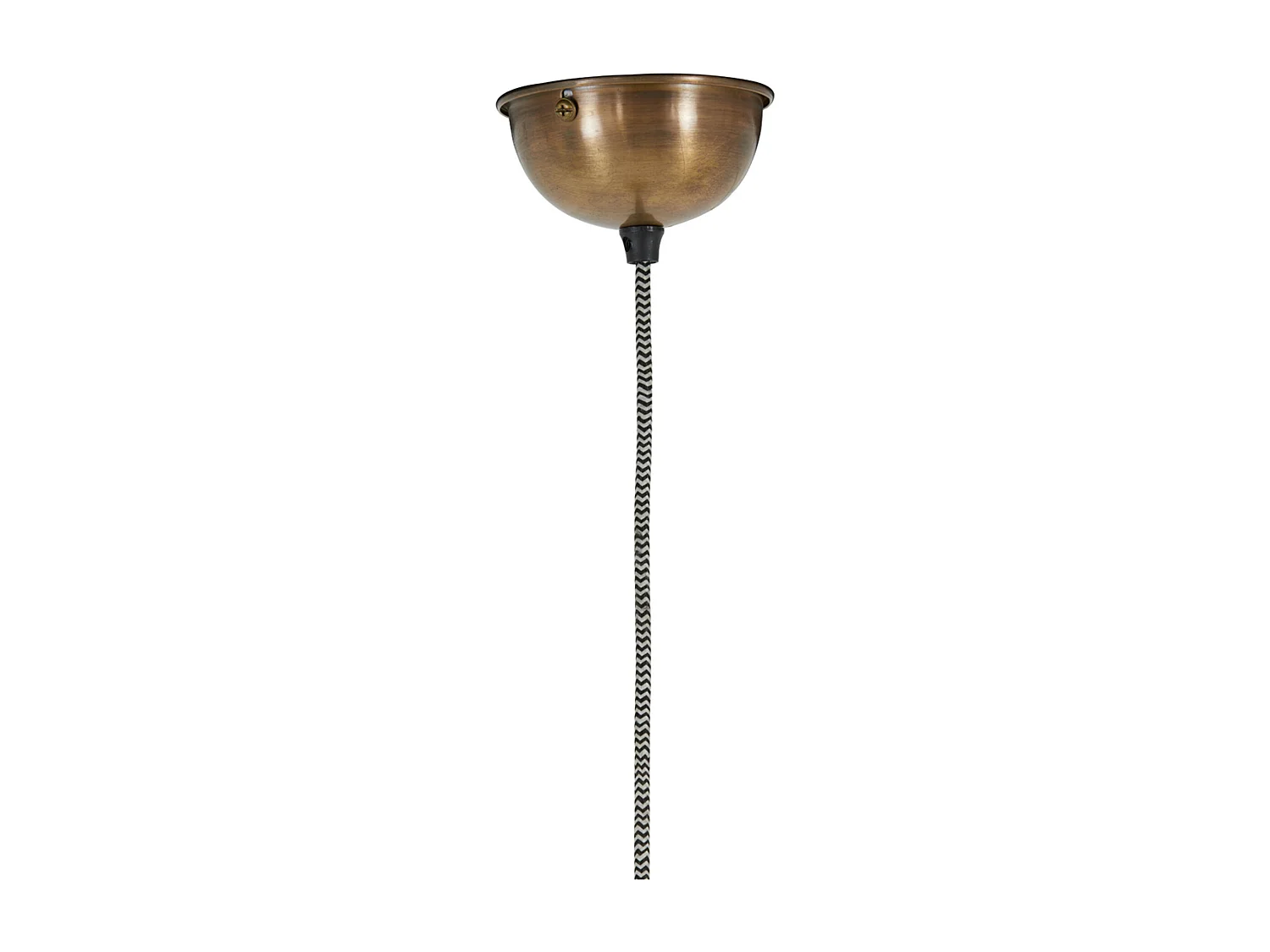 Lampe à suspension SØSTRENE - Ø24x45cm - Bronze