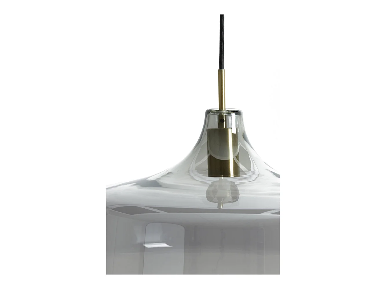 Lampe à suspension SOLNA - Ø39,5x27cm - Bronze