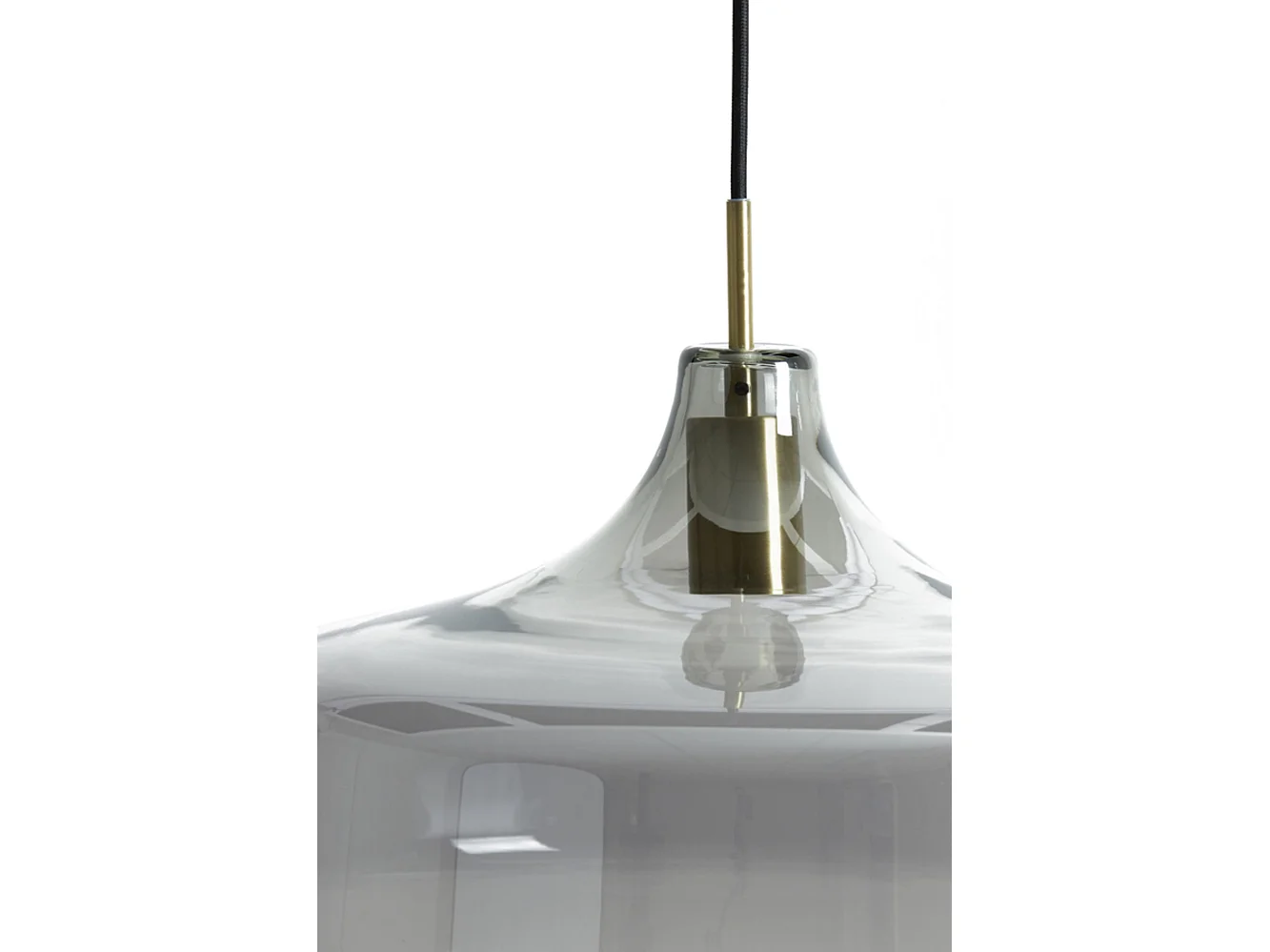 Lampe à suspension SOLNA - Ø39,5x27cm - Bronze