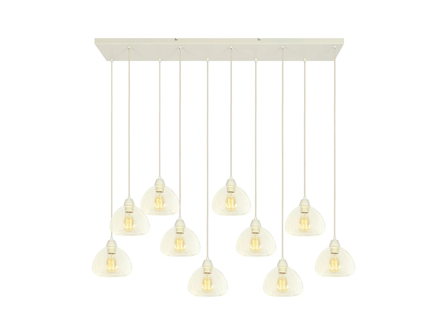 Suspension BISHO - 120x19x14cm - Blanc