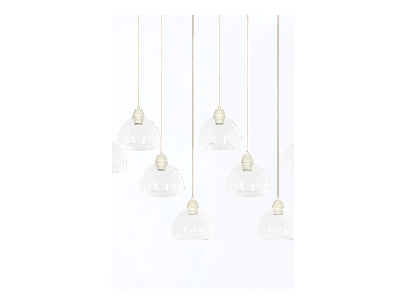 Suspension BISHO - 120x19x14cm - Blanc