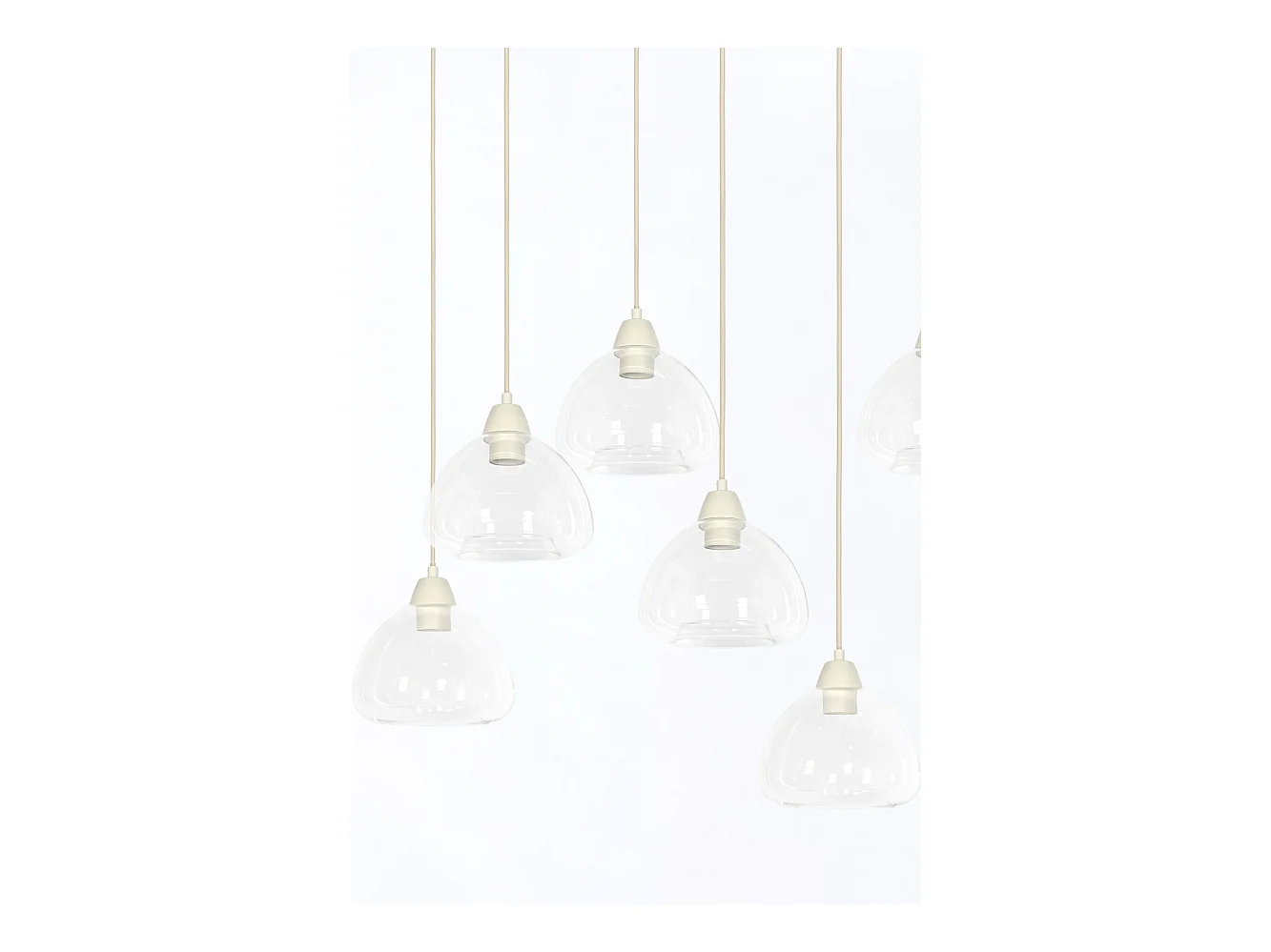 Suspension BISHO - 120x19x14cm - Blanc