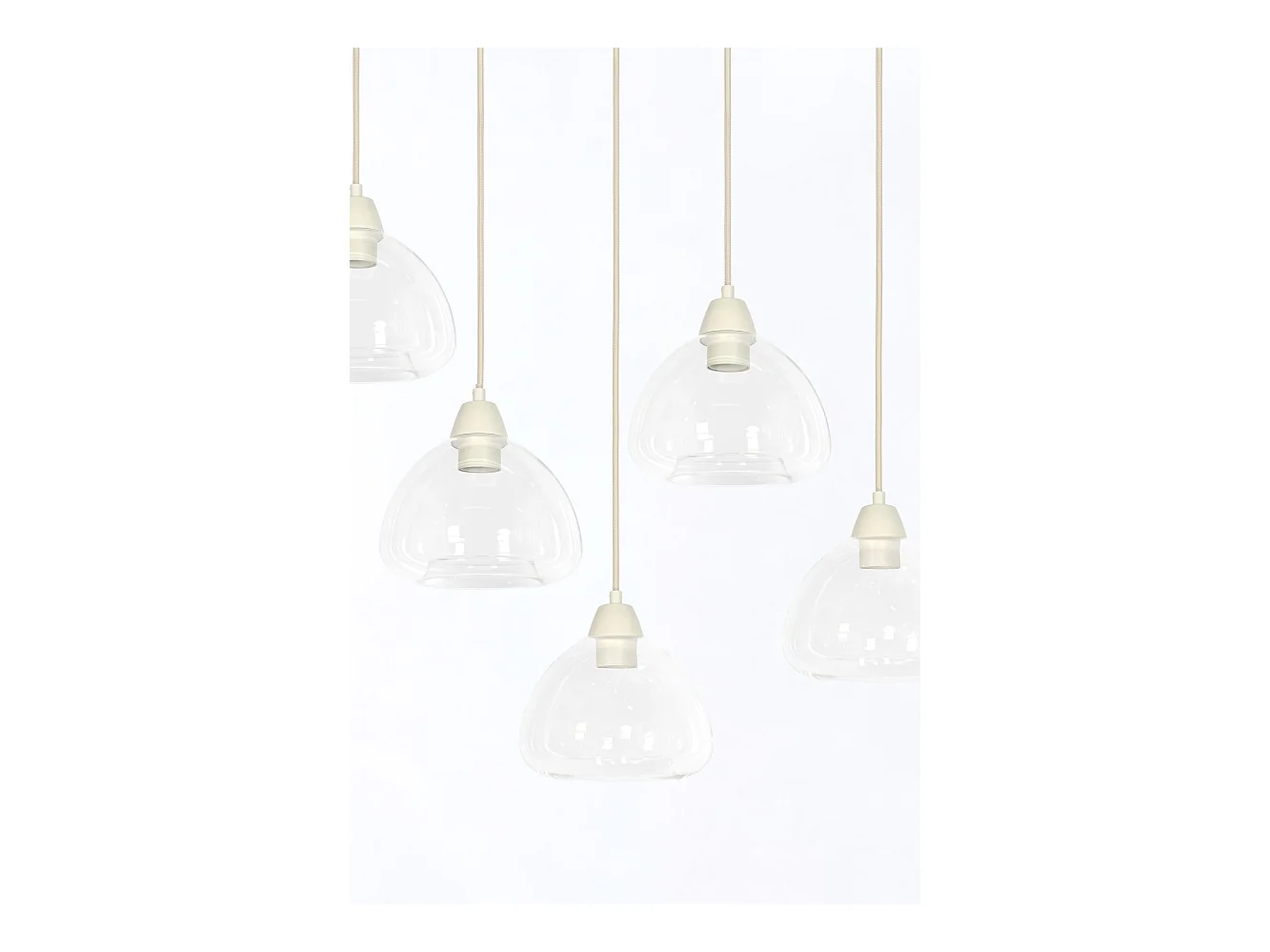 Suspension BISHO - 120x19x14cm - Blanc