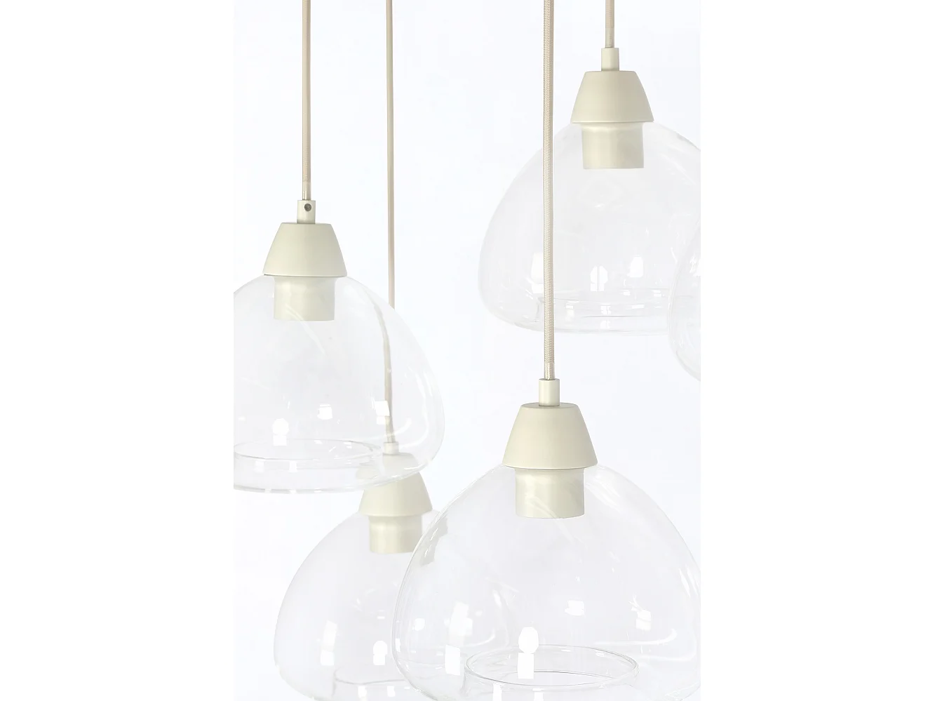 Suspension BISHO - 120x19x14cm - Blanc