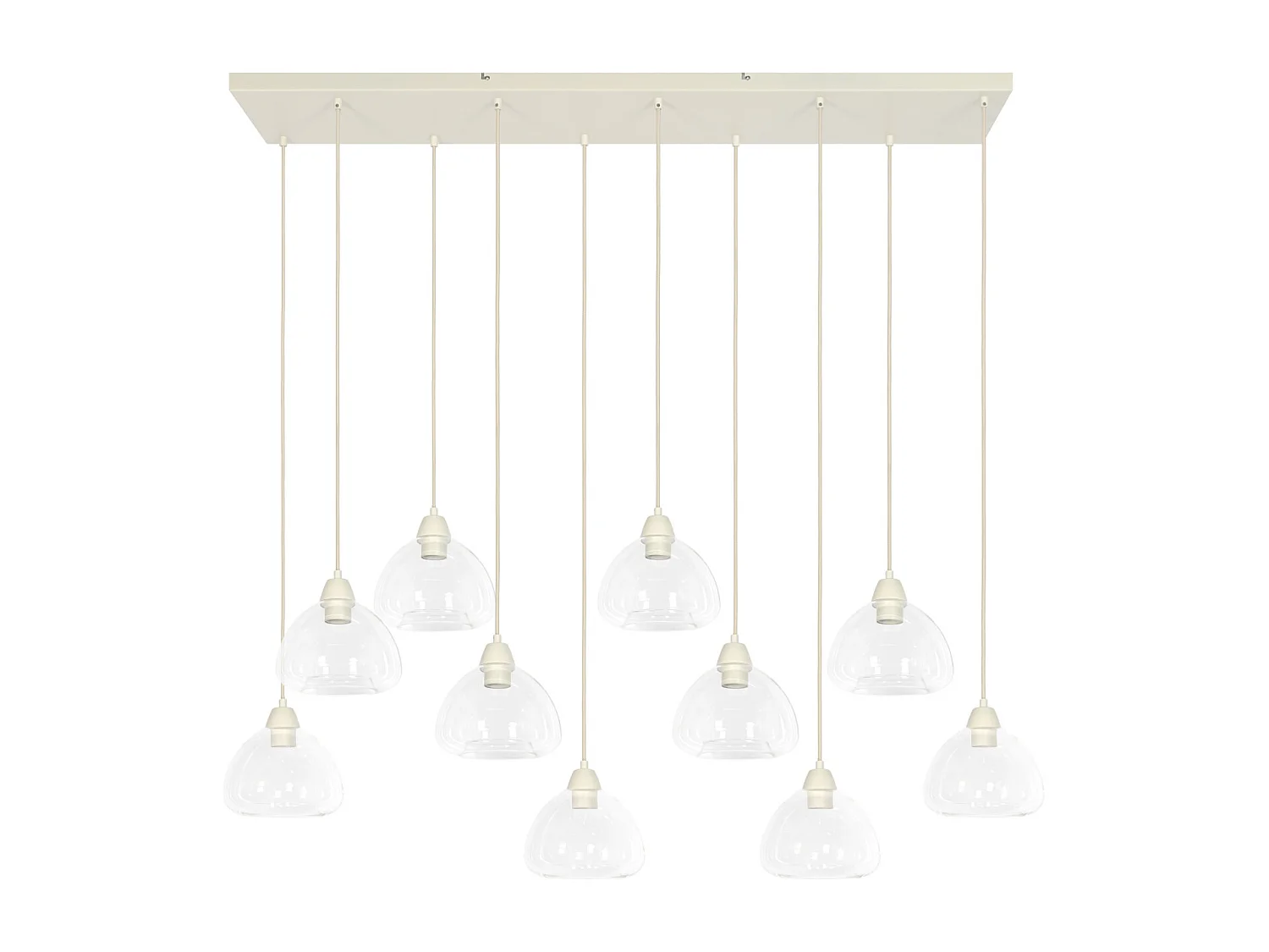 Suspension BISHO - 120x19x14cm - Blanc