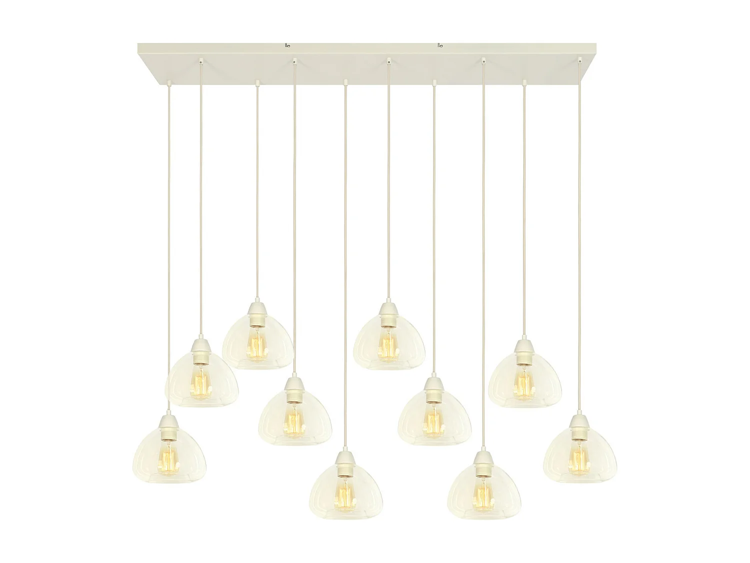 Suspension BISHO - 120x19x14cm - Blanc