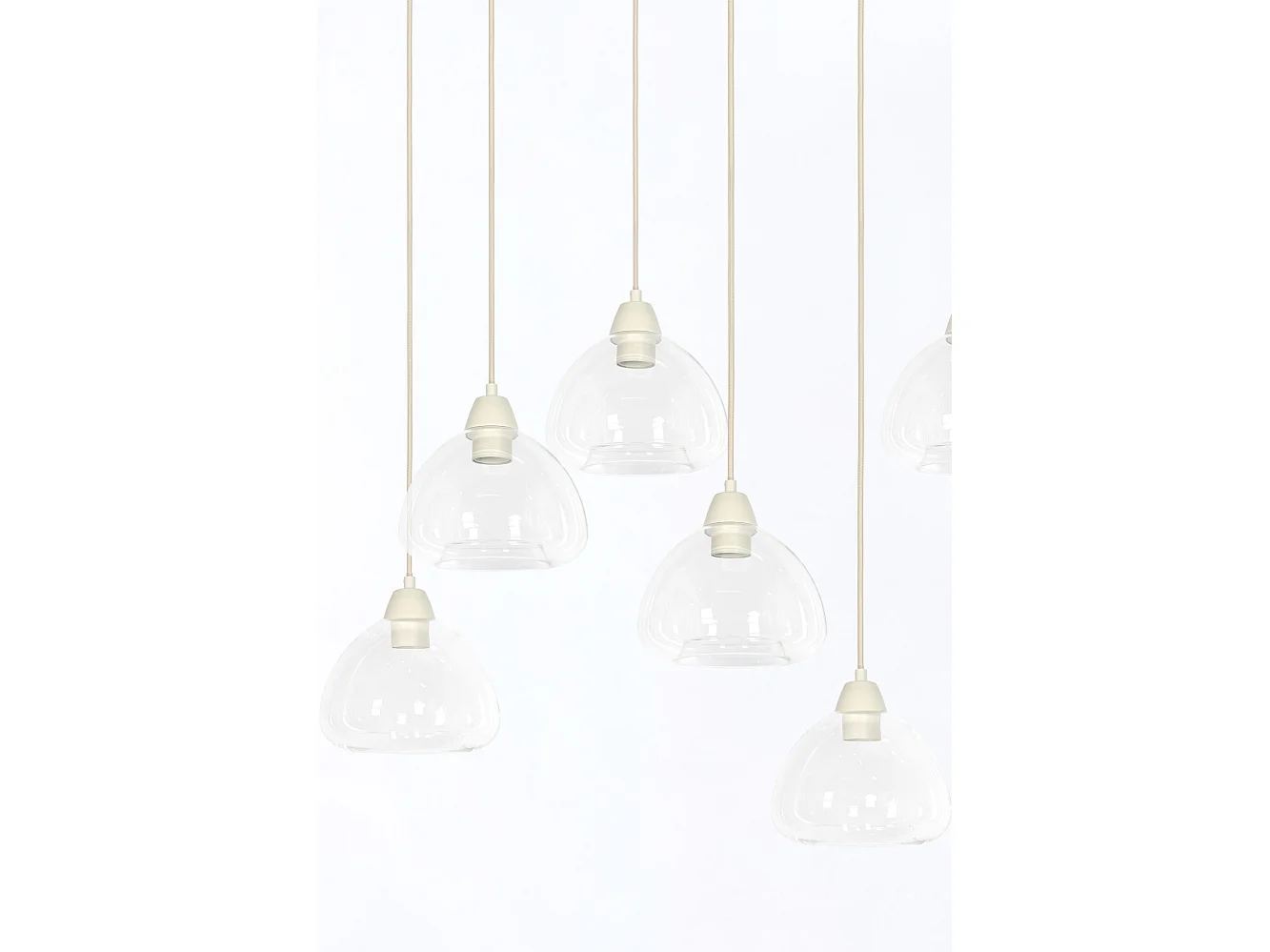 Suspension BISHO - 120x19x14cm - Blanc