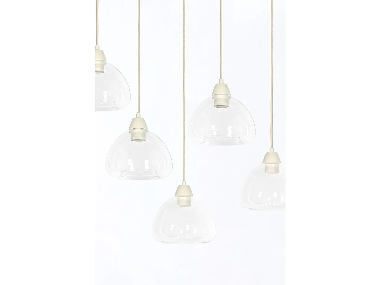 Suspension BISHO - 120x19x14cm - Blanc
