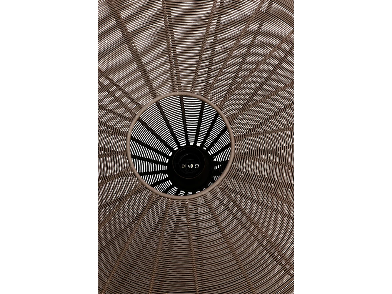 Suspension BAHOTO - Ø51x20cm - Marron