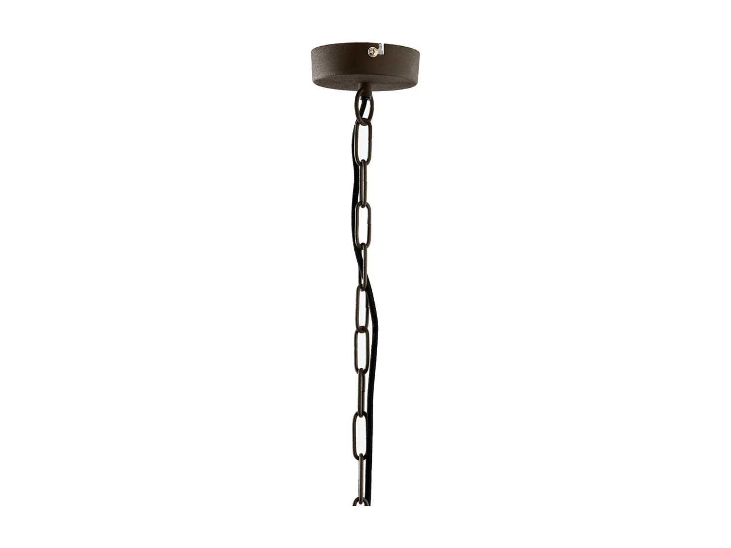 Suspension BAHOTO - Ø51x20cm - Marron