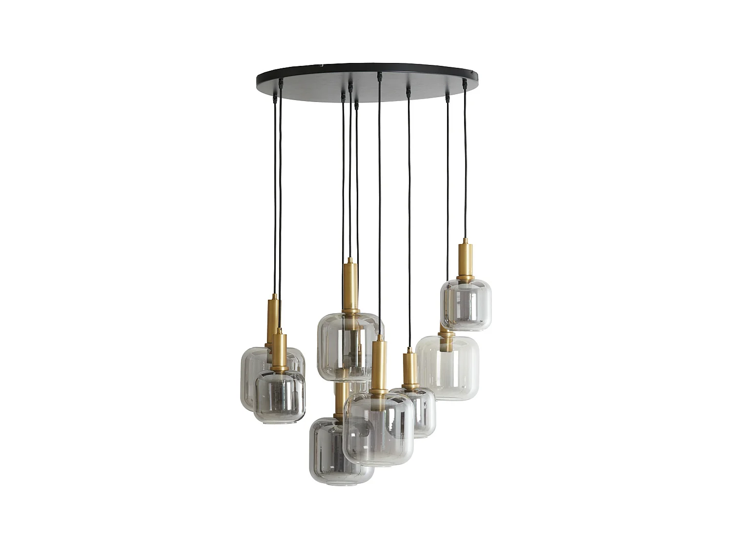 Lampe à suspension LEKAR - Ø83,5x79,5cm - Bronze