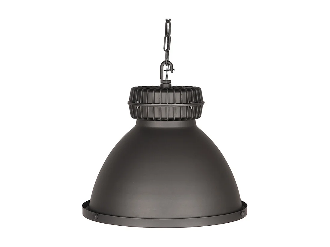 Lámpara colgante de alta resistencia - Acero quemado - Metal