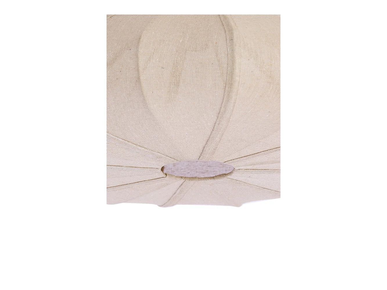 Lampe à suspension CESANO - Ø50x20cm - Blanc