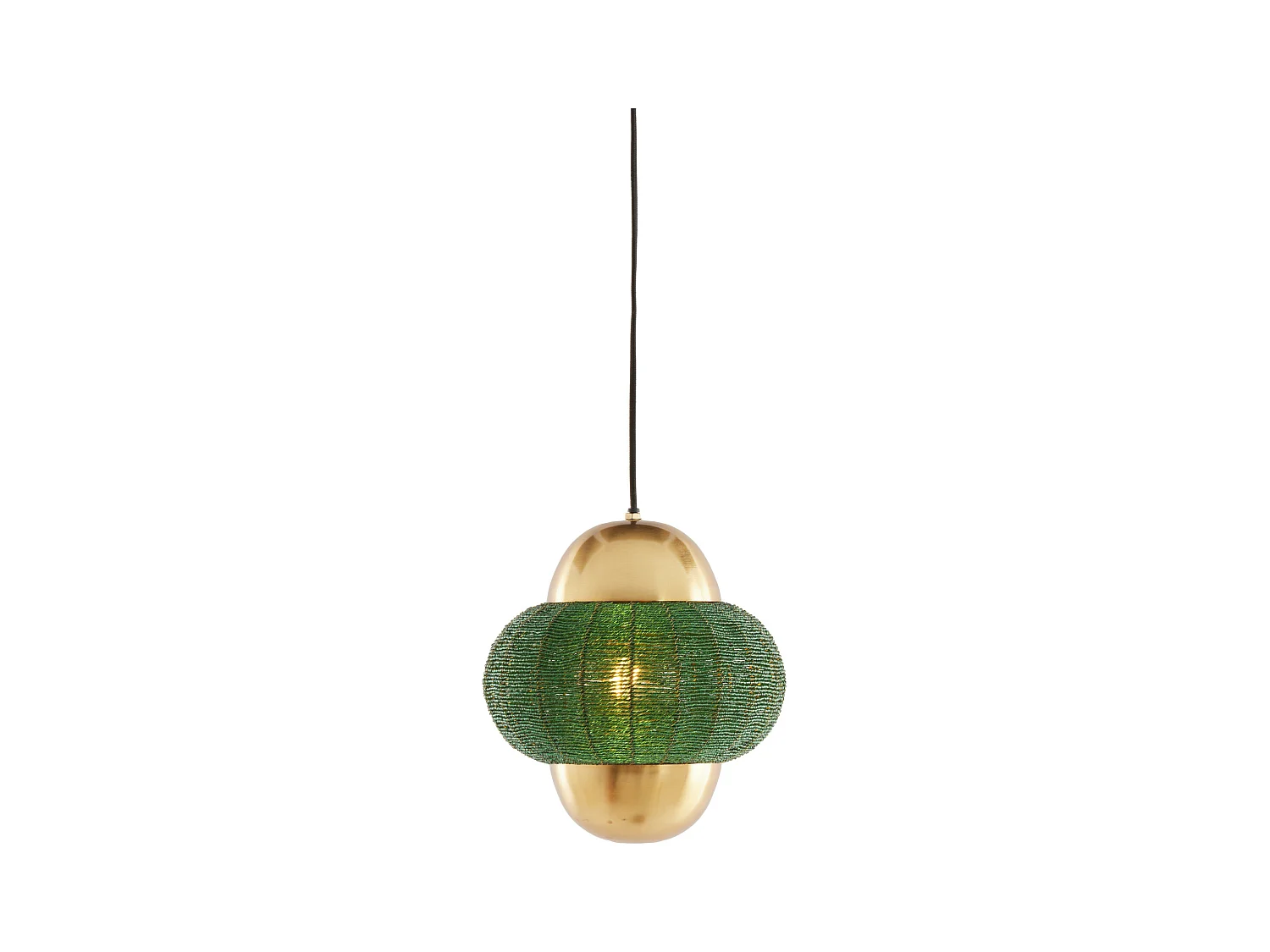 Lampe à suspension CETARA - Ø26x28cm - Vert
