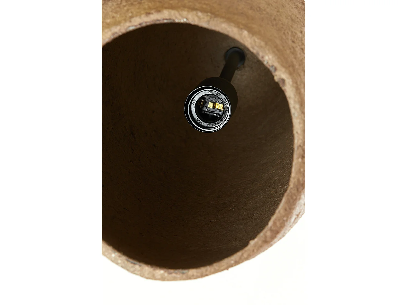 Hanglamp DIVALA - Ø24x48cm - Oranje