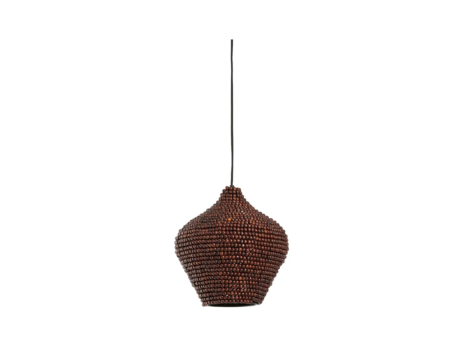 Suspension KALENGA - Ø28x30cm - Marron
