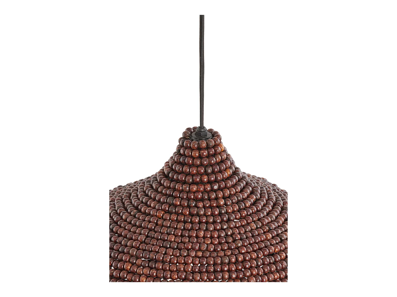 Suspension KALENGA - Ø28x30cm - Marron