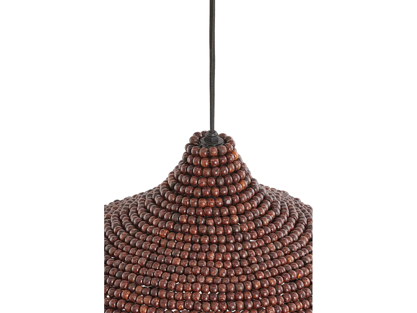 Hanglamp KALENGA - Ø28x30cm - Bruin