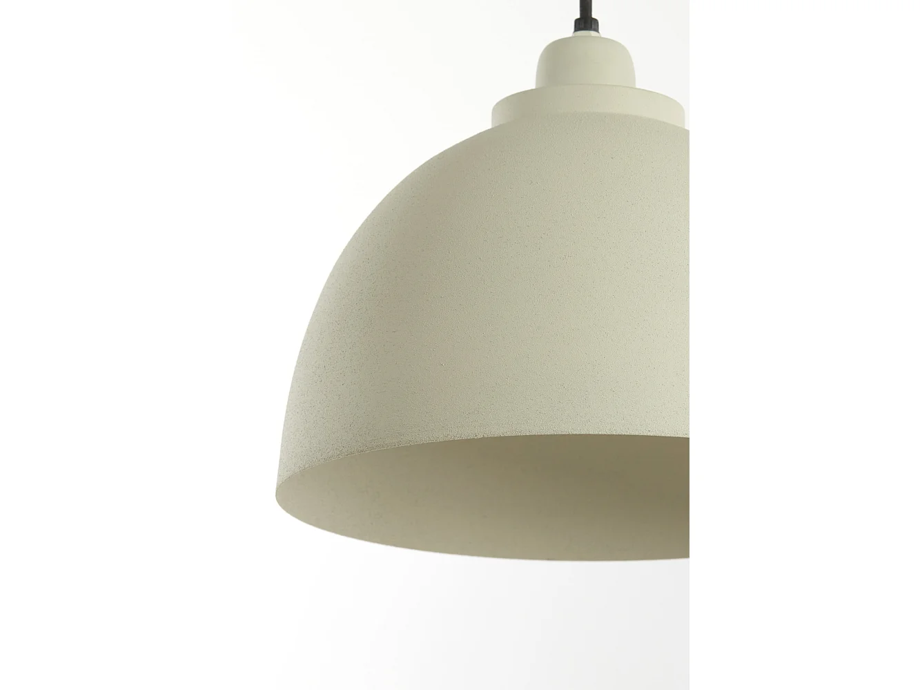 Suspension KYLIE - Ø30x26cm - Blanc