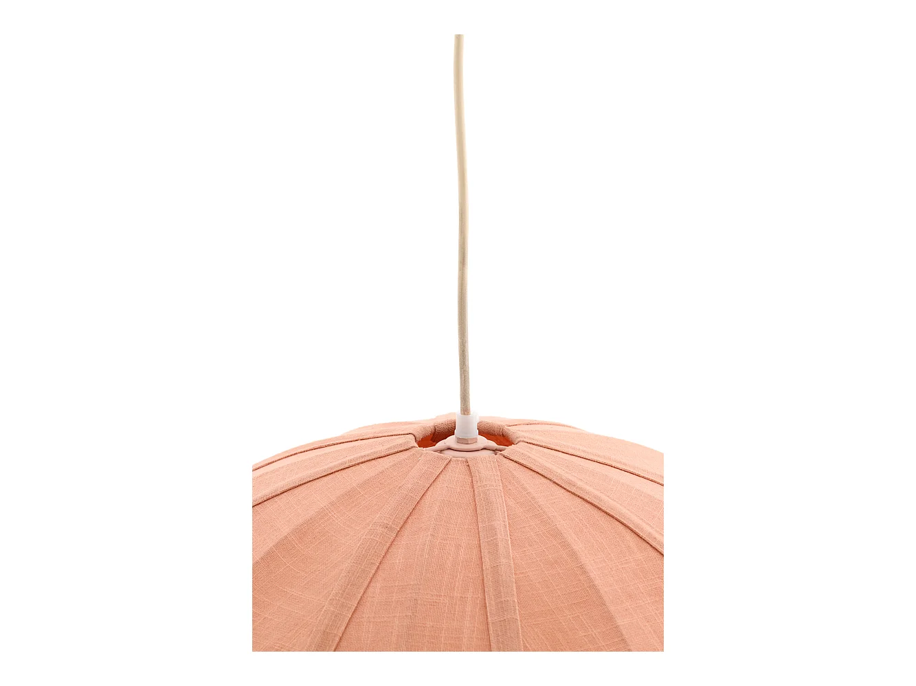 Lampe à suspension CESANO - Ø64x25cm - Rose