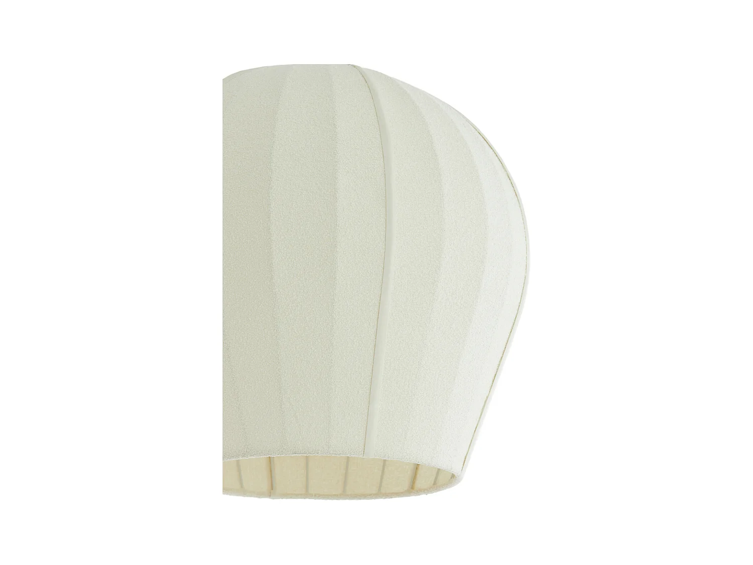 Suspension ZAGORI - Ø35x33cm - Blanc