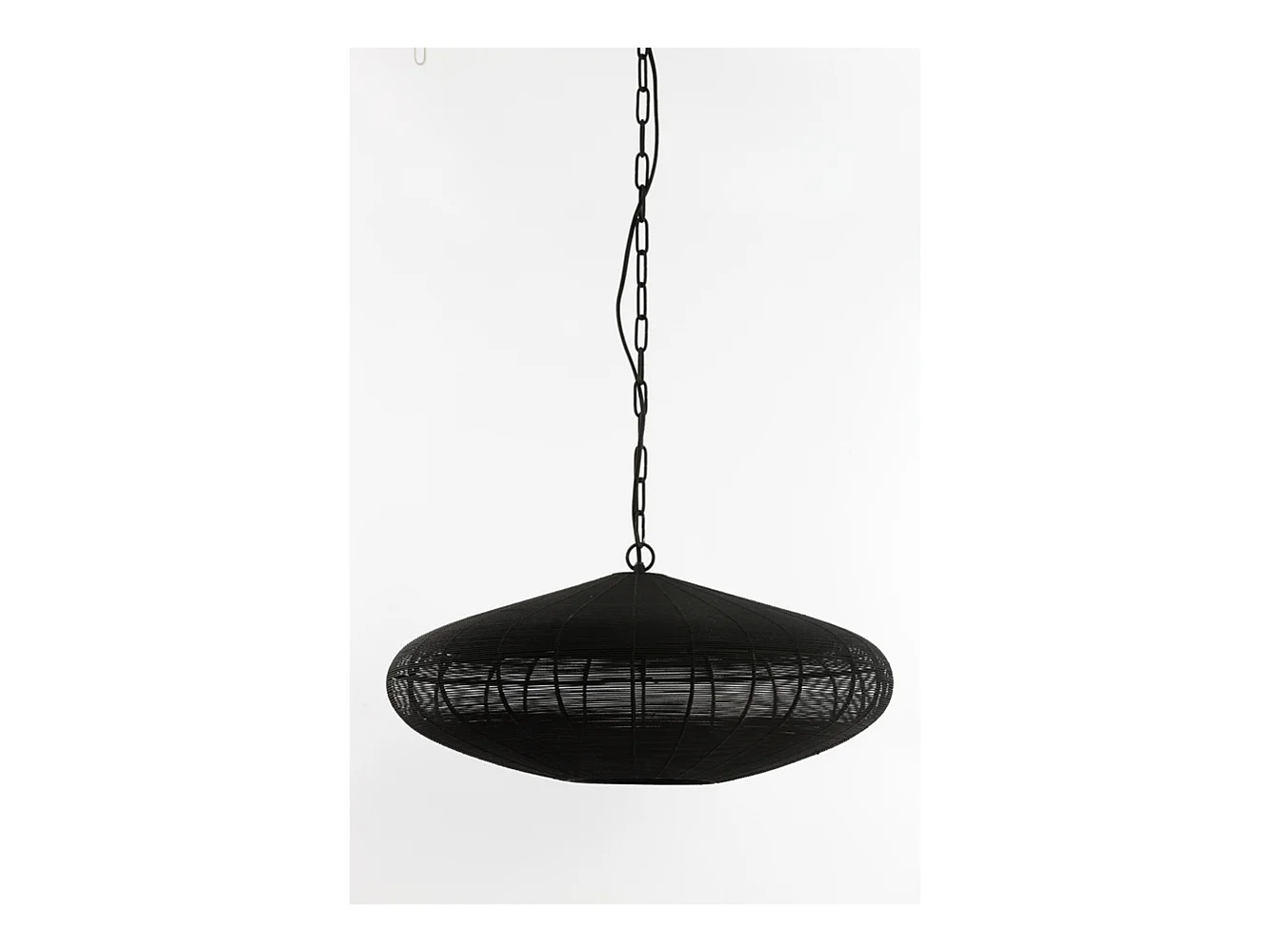 Suspension BAHOTO - Ø60x23cm - Noir