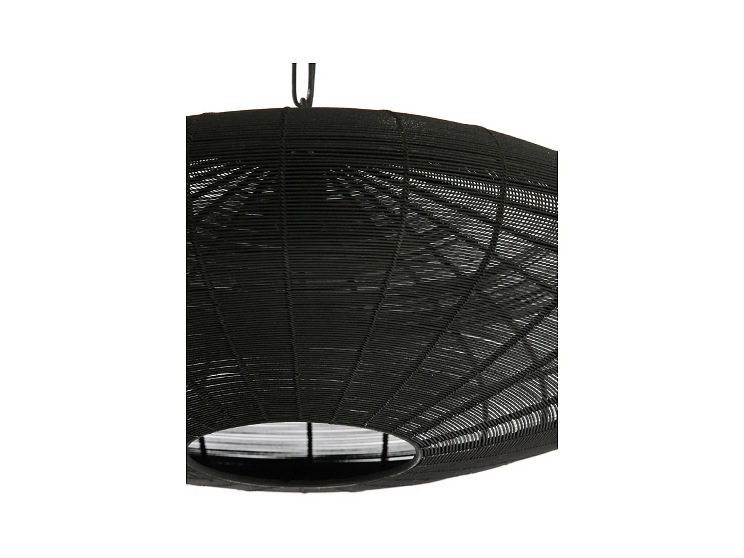 Suspension BAHOTO - Ø60x23cm - Noir